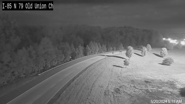 Traffic Cam I-85 at Old Union Church Rd - Mile Marker 79